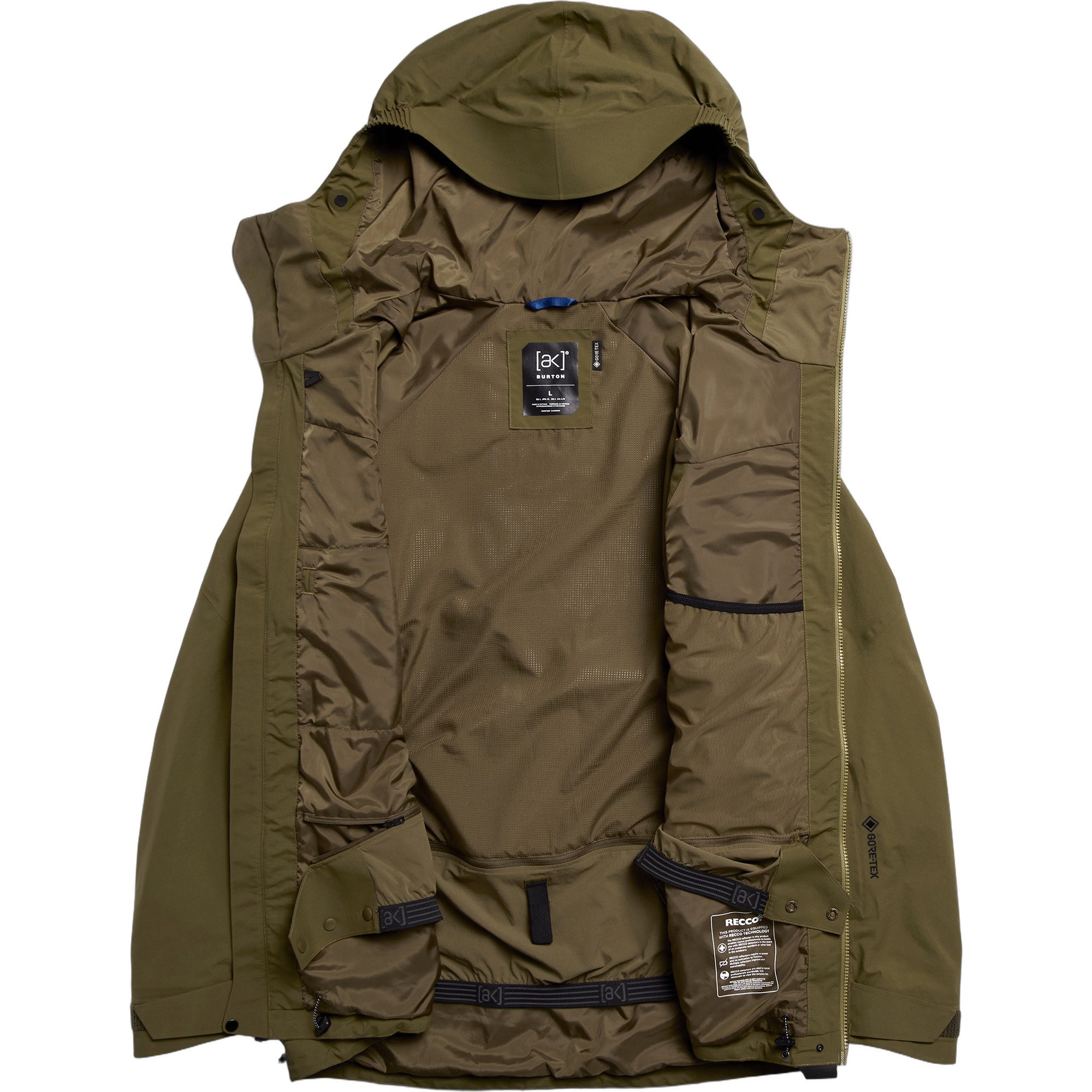 Burton - [Ak] Cyclic Gore-Tex® 2L Hardshell Jacket Men green at