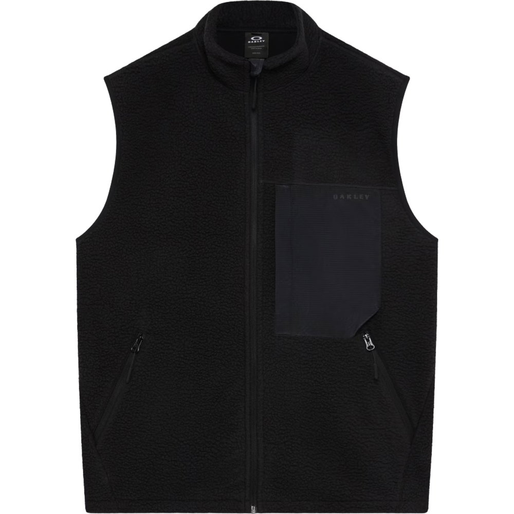 Oakley - Snowdrift Sherpa Fleeceweste Herren schwarz