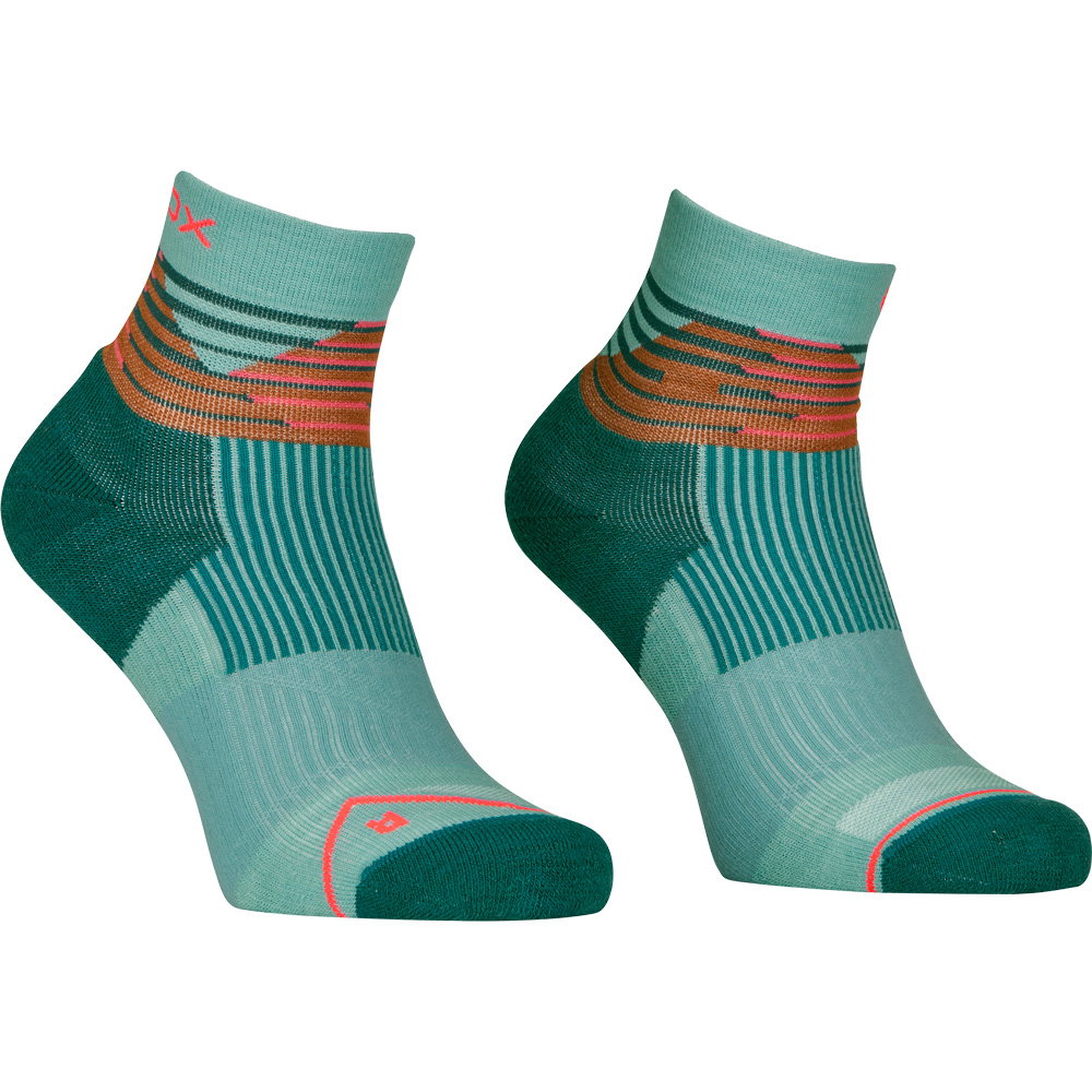 ORTOVOX - All Mountain Quarter Socken Damen ice waterfall