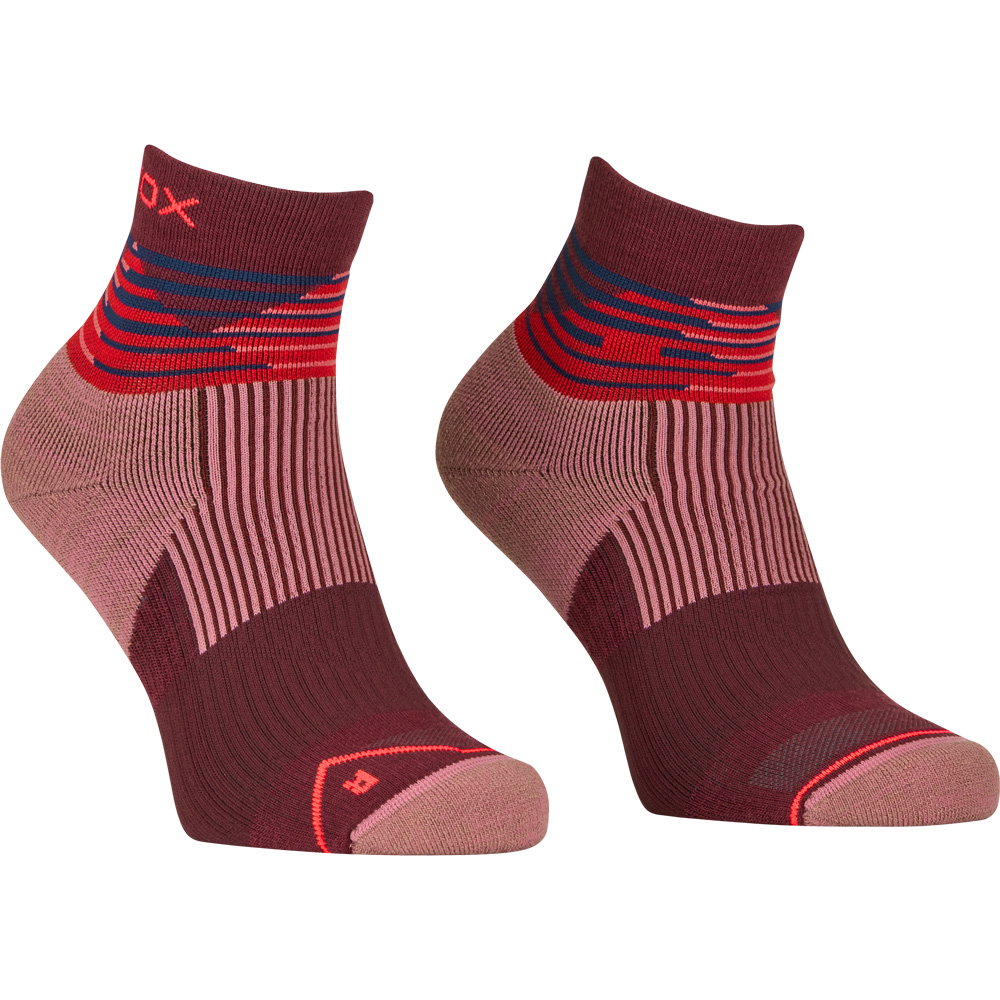ORTOVOX - All Mountain Quarter Socken Damen winetasting