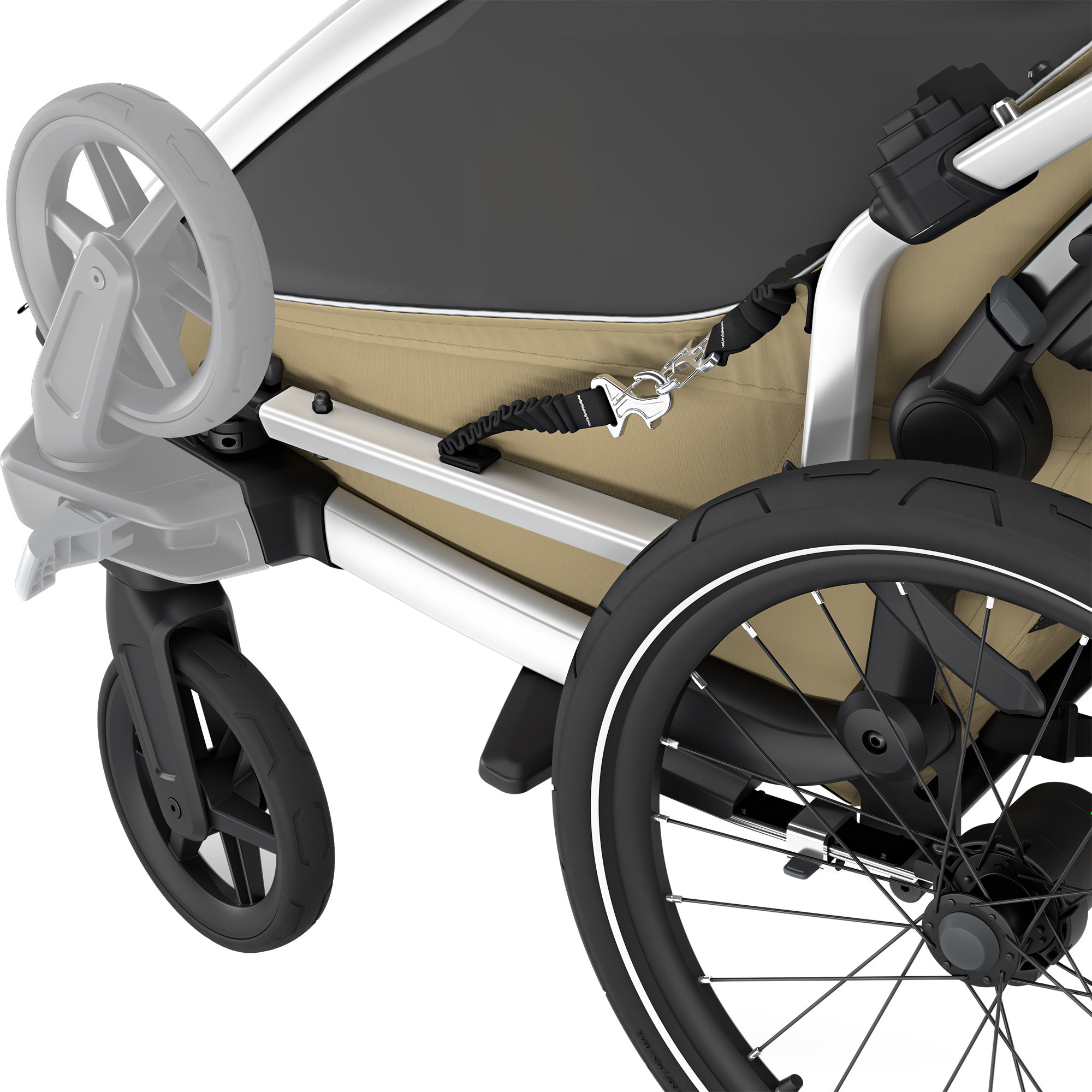 die besten fahrradschlösser für e-bikes GUARDED Premium Fahrradschloss mit Schlüssel, Kettenschloss mit 8mm Stahlkette, Hohe Sicherheitsstufe, Anti-Diebstahl Fahrrad Schloss E Scooter, E Jeep Trekking E-Bike TMR SAFETY CERTIFICATION Category:Kinder Jugend_Shimano FD M315  Top Swing  31.8mm Clamp Color:White with Black reflective YNOT logo