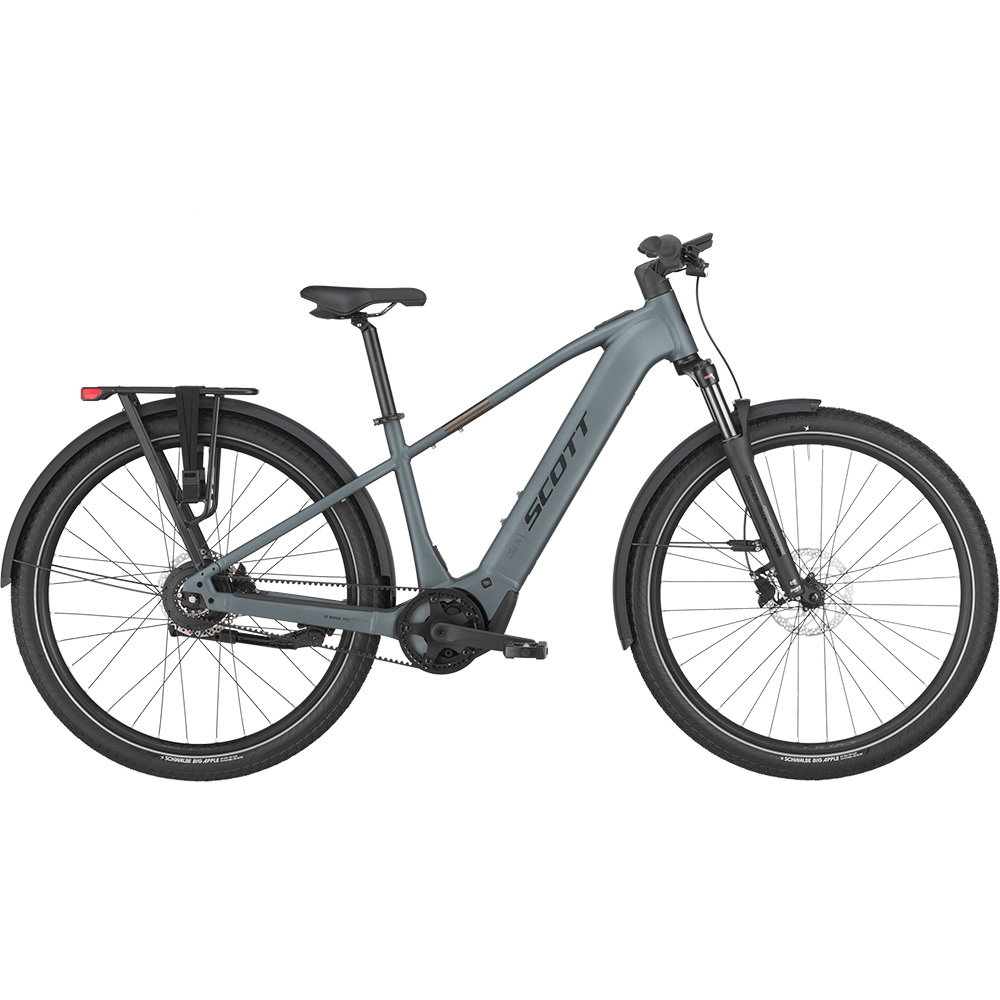 Scott - Sub 10 Belt Urban E-Bike hematite blue
