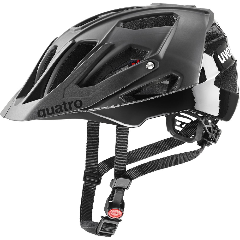 Uvex - Quatro cc Fahrradhelm all black matt