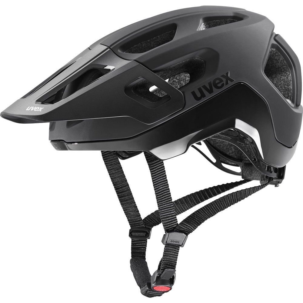 Uvex - React Fahrradhelm mattschwarz