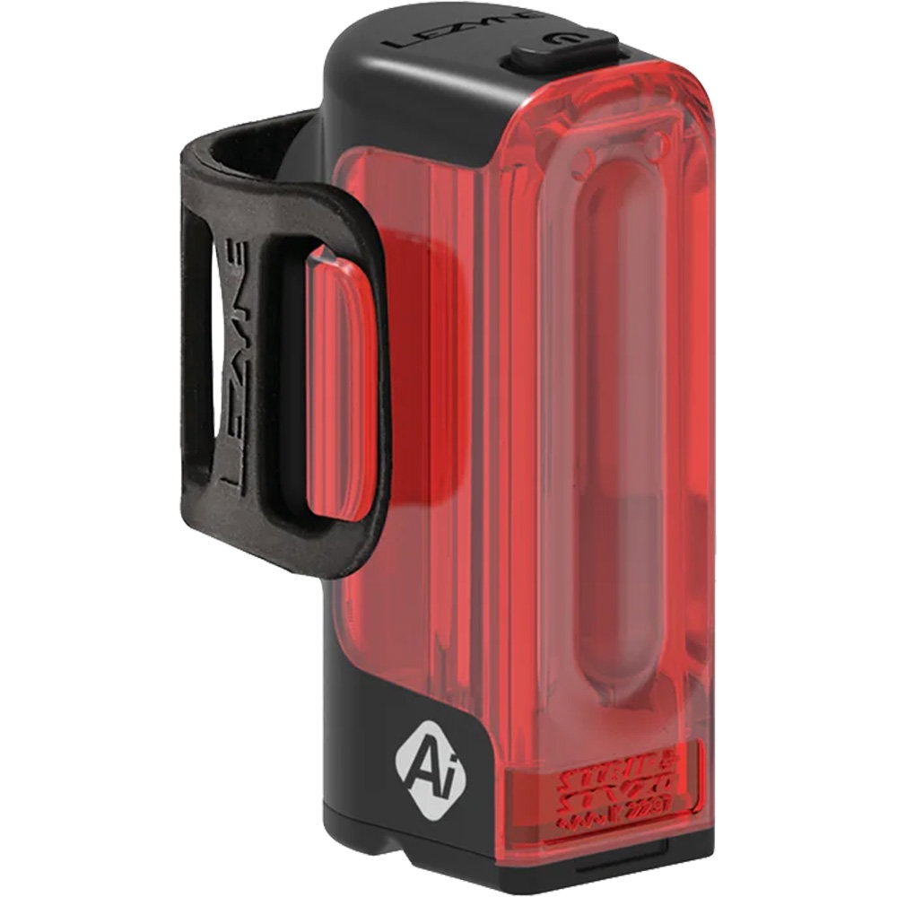 Lezyne - Strip+ STVZO Ai Alert Rücklicht schwarz
