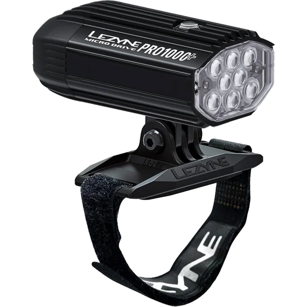 Lezyne - Micro Drive Pro 1000+ Helmlampe schwarz