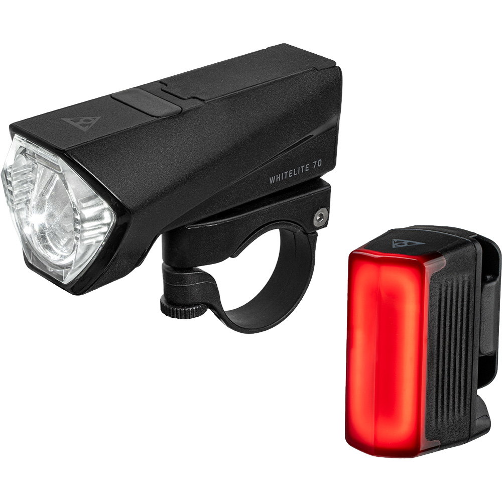 Topeak - PowerLite Combo 70 StVZO Beleuchtungsset schwarz