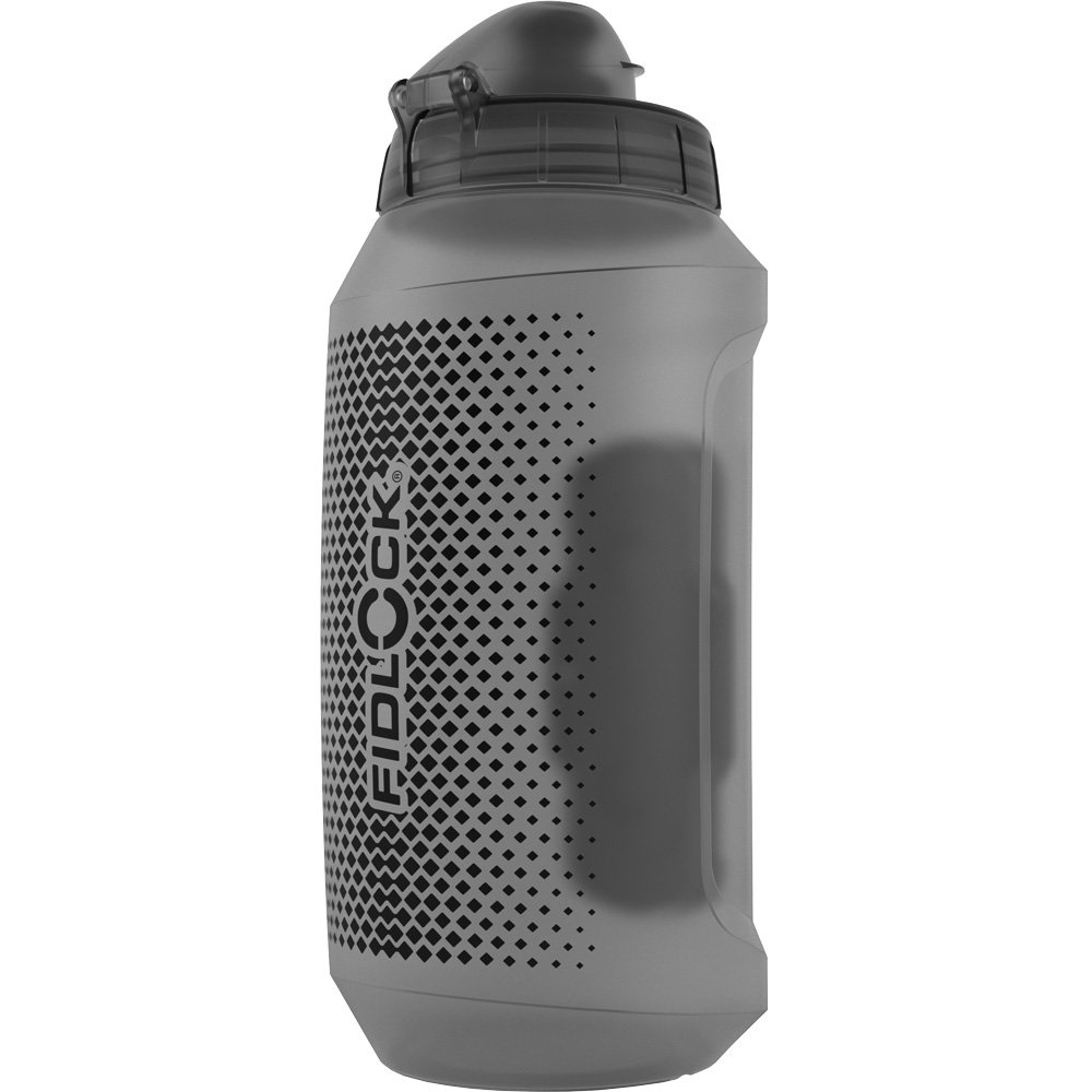 Twist Antibacterial Trinkflasche 750ml + Bike Base Transparent Schwarz