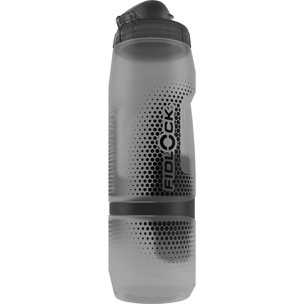 Fidlock - Twist Antibacterial Trinkflasche 800ml transparent schwarz