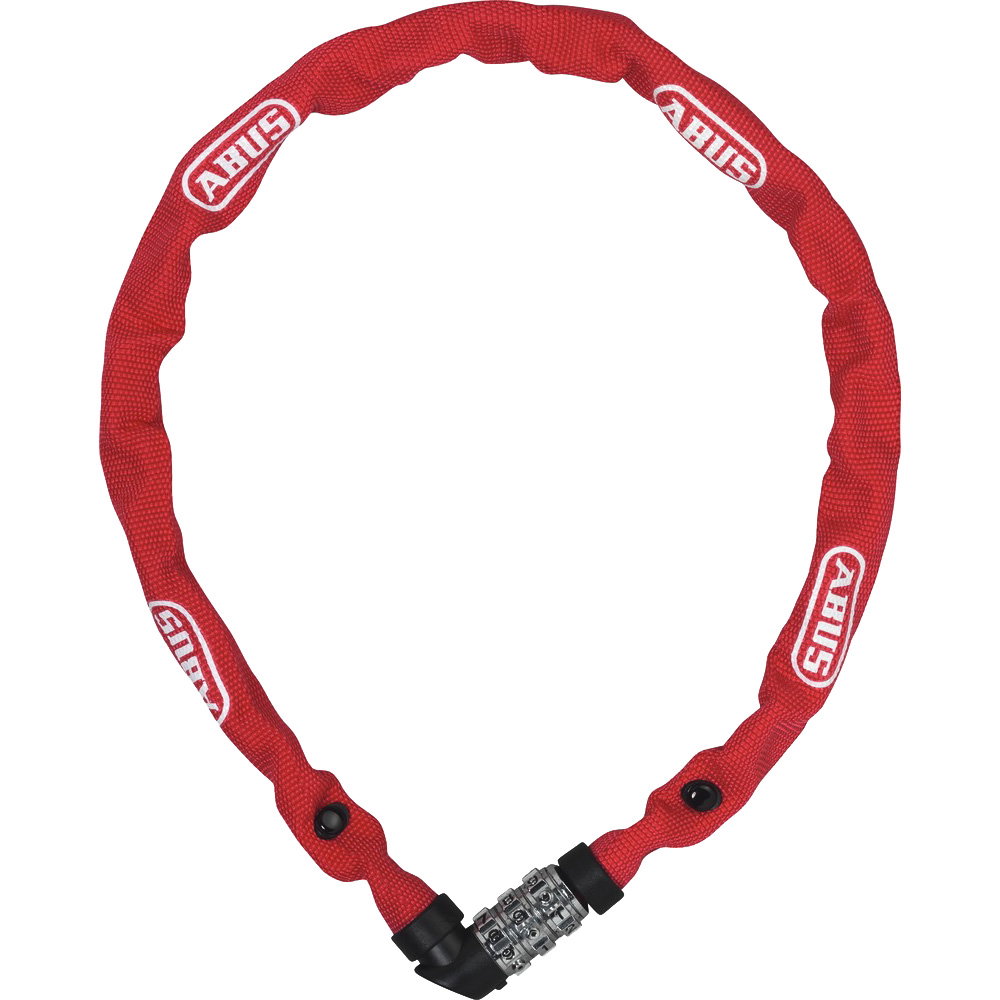 Abus - Web 1200 Kettenschloss 60cm rot 58387_412