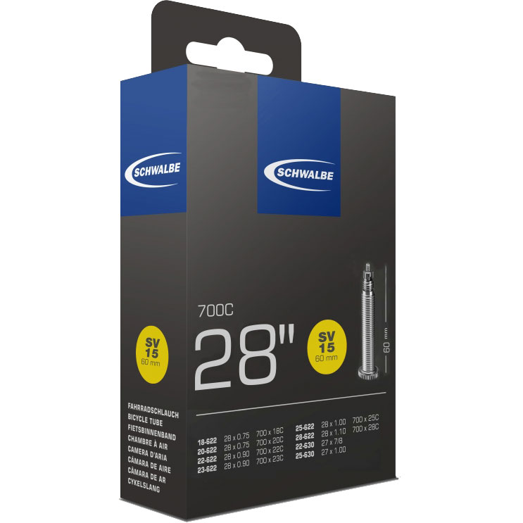 Schwalbe - Standardschlauch SV15 28' lang