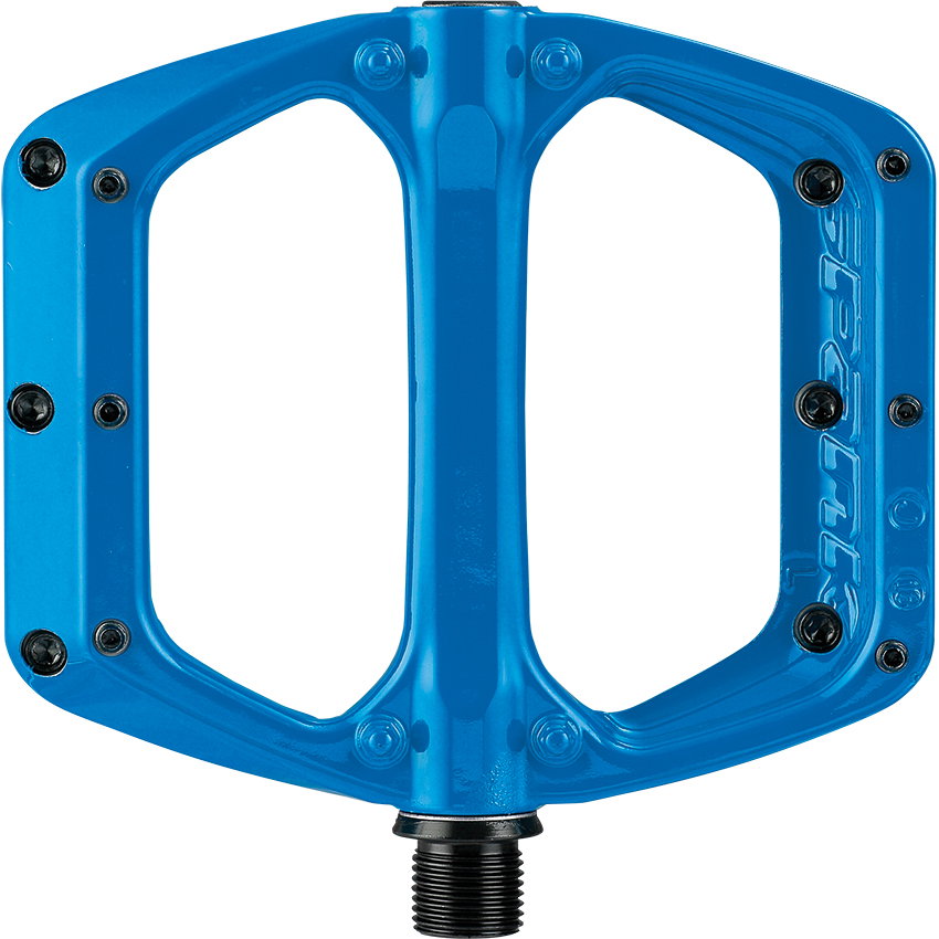 Spank - Spoon DC Flat Pedale bright blue