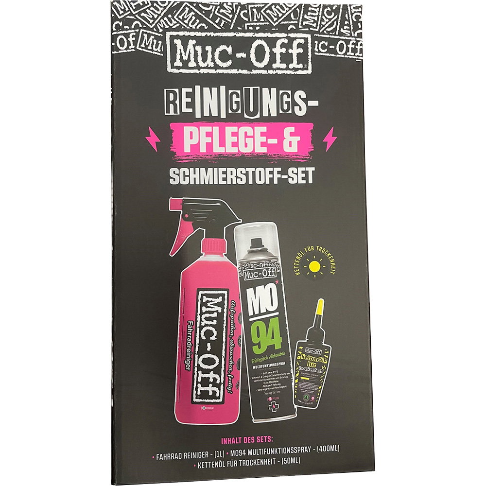 Muc - Off - Reinigungs, Pflege & Schmierstoff Set (Trocken)