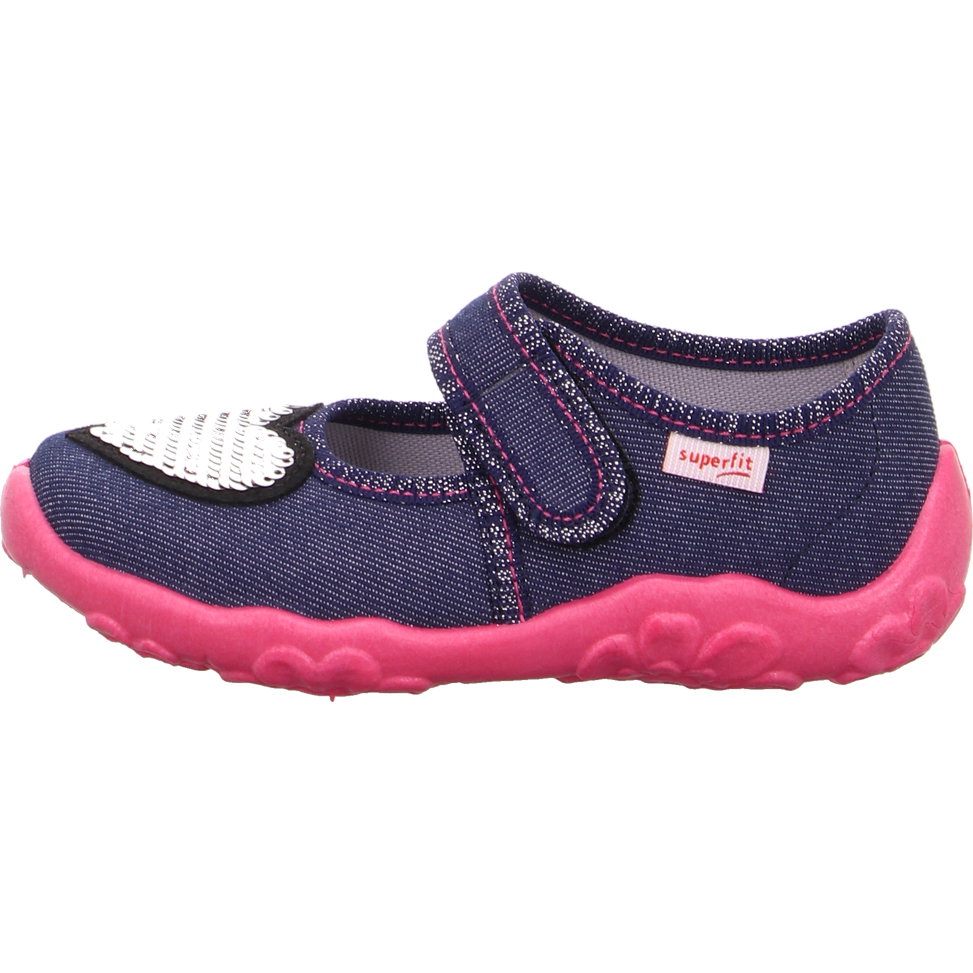 Superfit - Bonny Hausschuhe Kinder blau