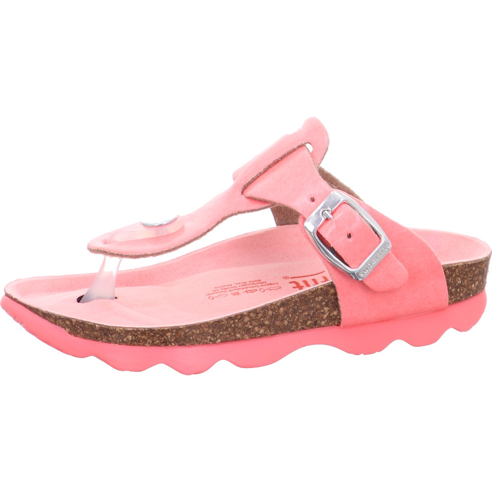 Superfit - Fussbettpantoffeln Kinder melon