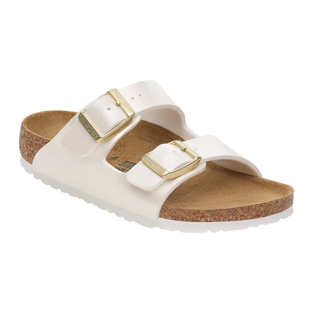 Birkenstock - Arizona Birko-Flor® Sandalen Kinder electric metallic pearl