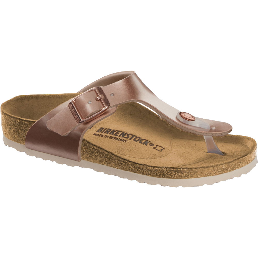 Birkenstock - Gizeh Sandalen Kinder electric metallic copper