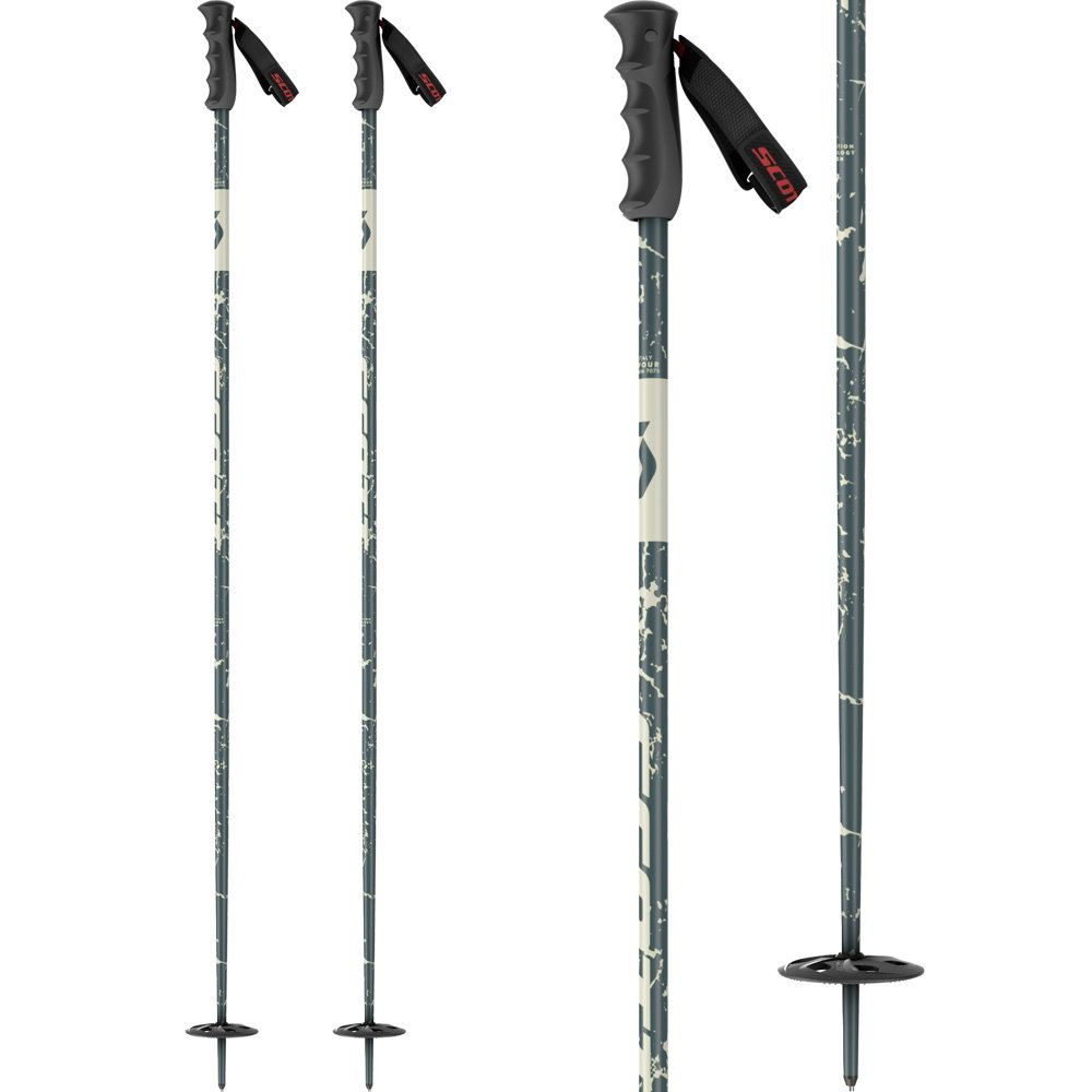 Scott - Team Issue SRS Skistöcke dark green