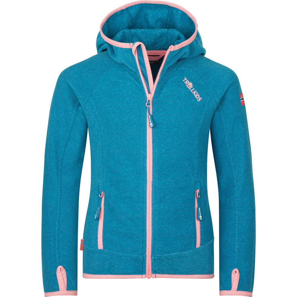Trollkids - Sandefjord Fleecejacke Mädchen harbor blue