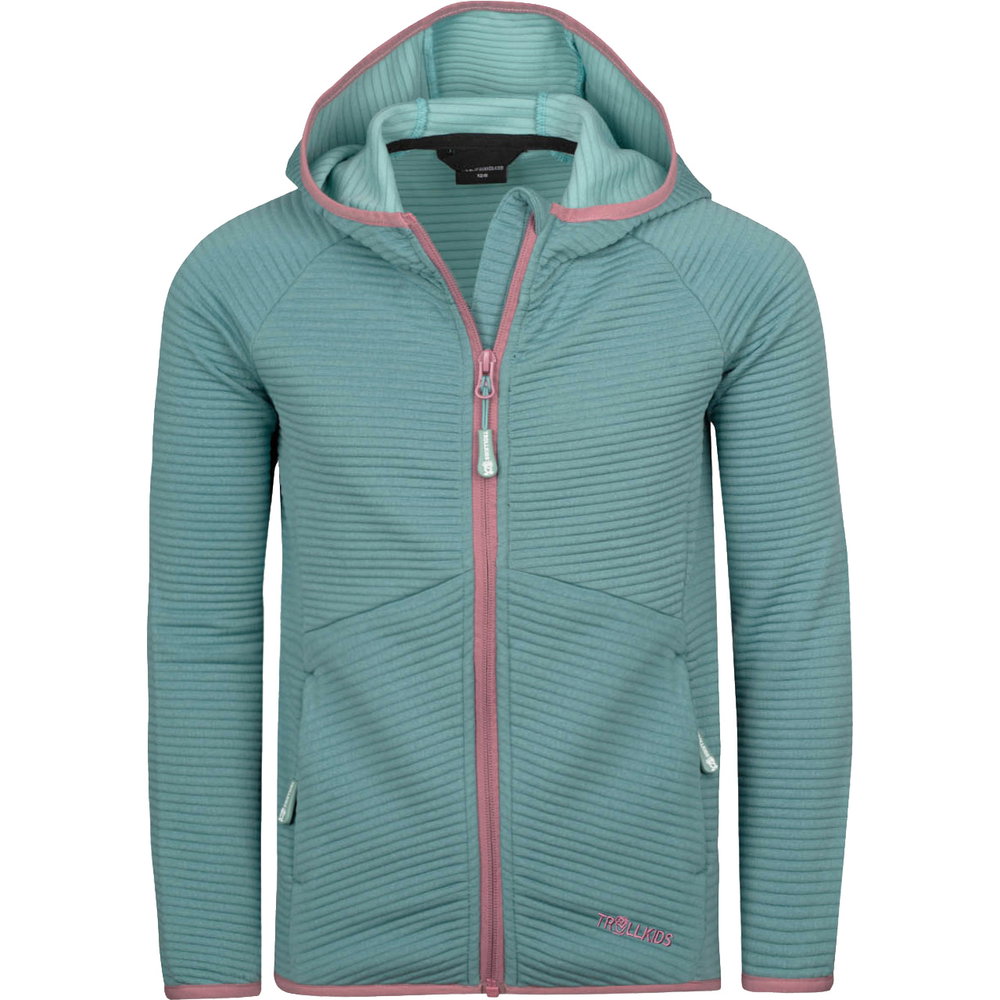 Trollkids - Sogndal Fleecejacke Mädchen glacier green