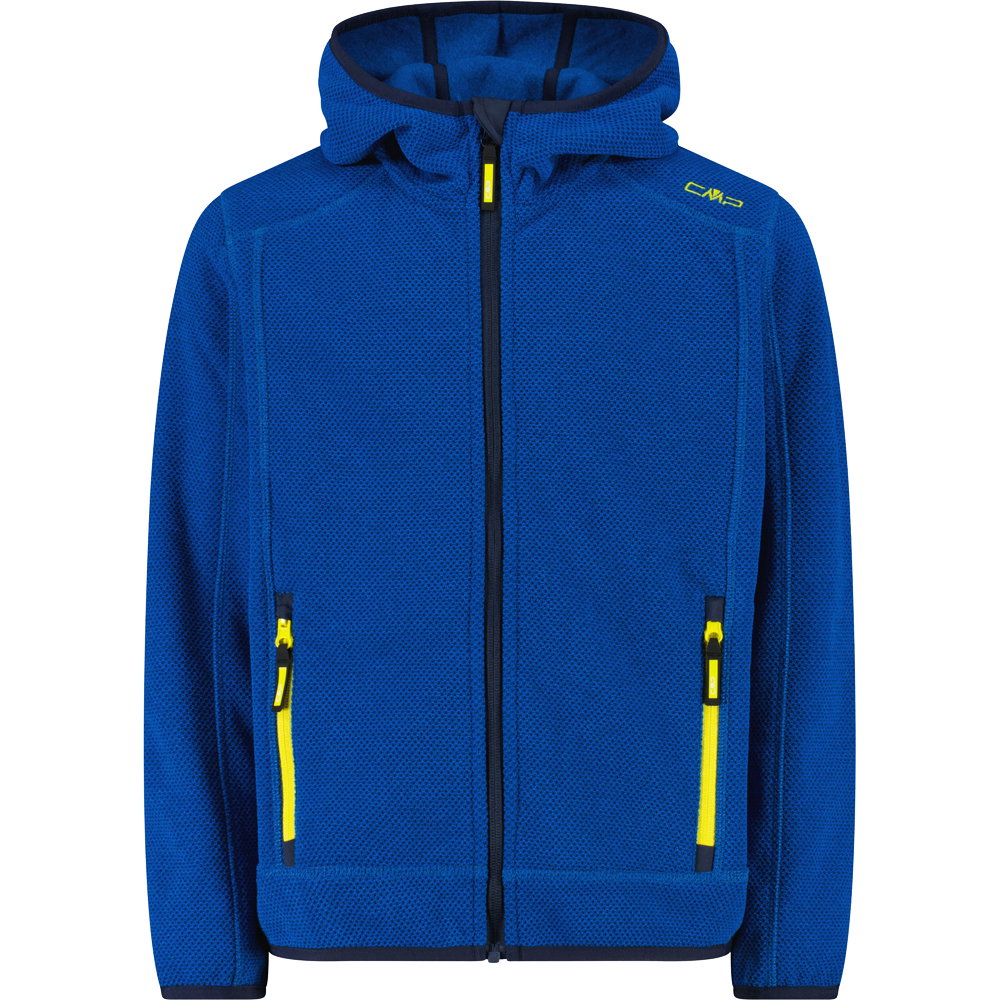 CMP - Fix Hood Fleecejacke Kinder royalblau