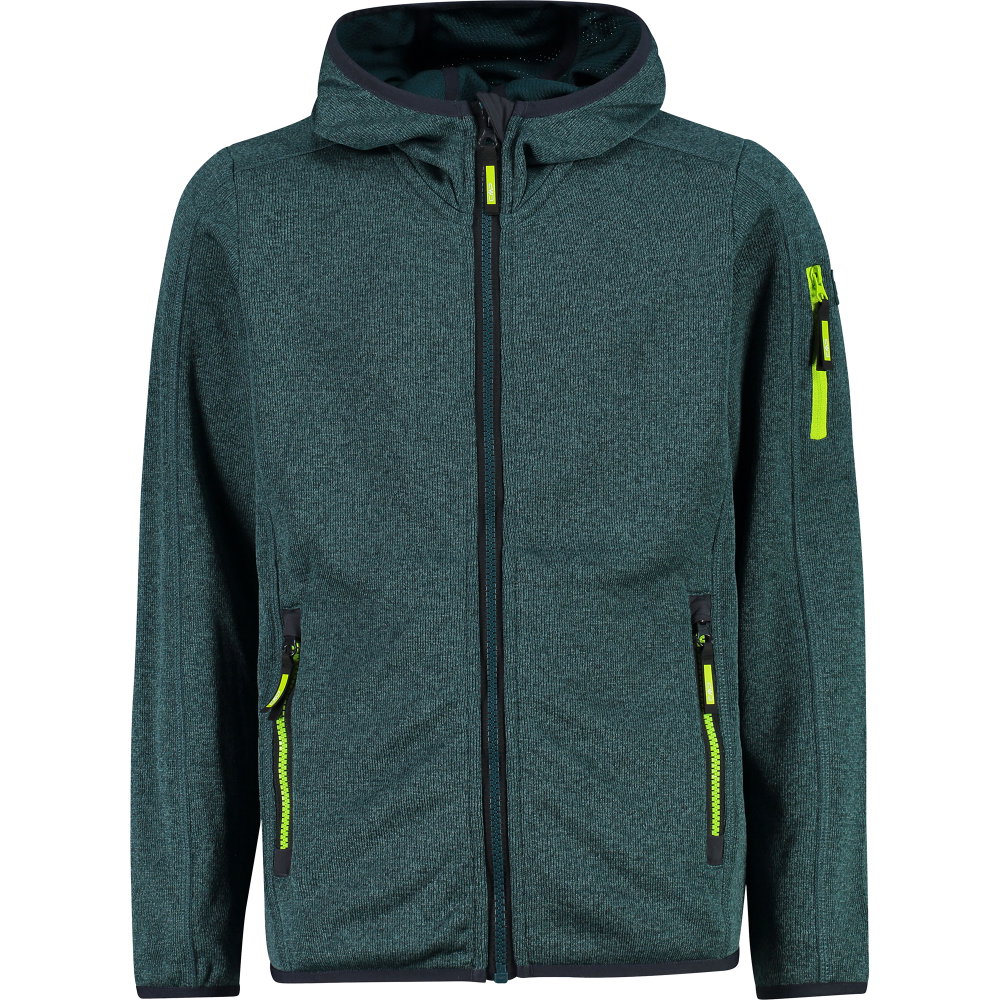 CMP - Fix Hood Fleece-Kapuzenjacke Kinder alpine