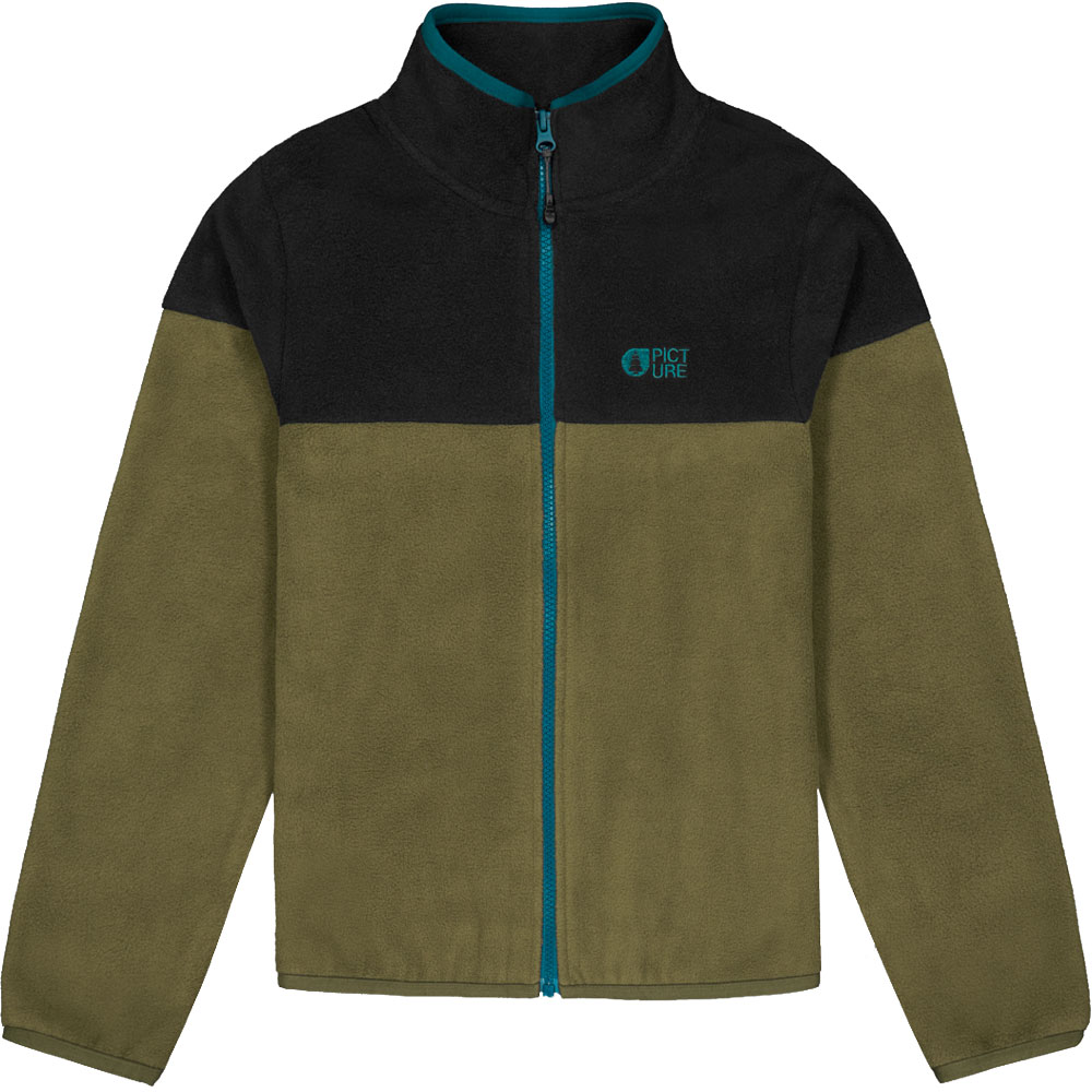 Picture - Pipoa Fleecejacke Kinder tobacco