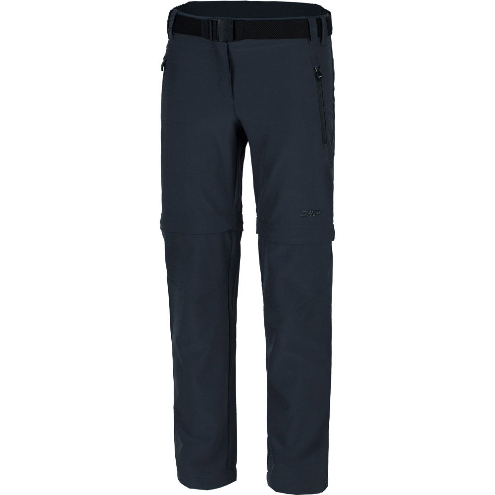 CMP - Stretchhose Zip Off Mädchen anthrazit