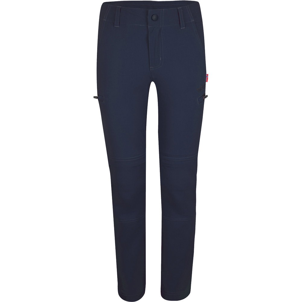 Trollkids - Kjerag Zip Off Softshellhose Kinder navy