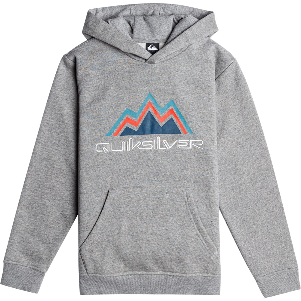 Quiksilver - Big Logo Hoodie Jungen heather grey