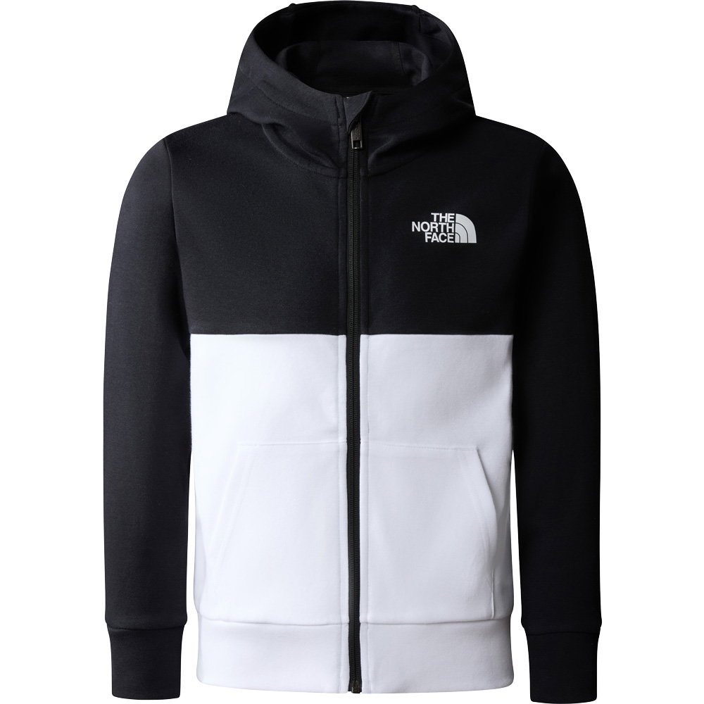 The North Face® - Slacker Full Zip Hoodie Kinder schwarz