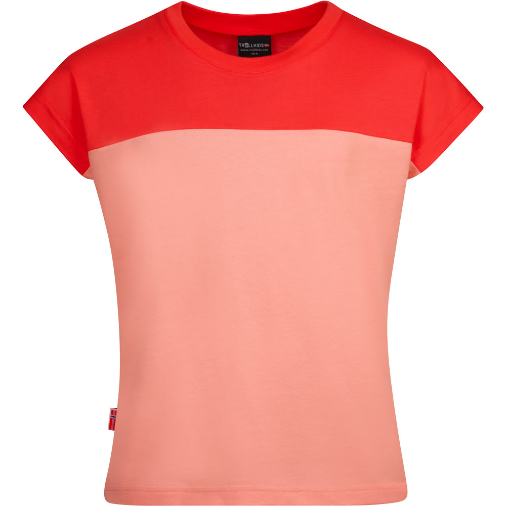 Trollkids - Bergen T-Shirt Mädchen dahlia