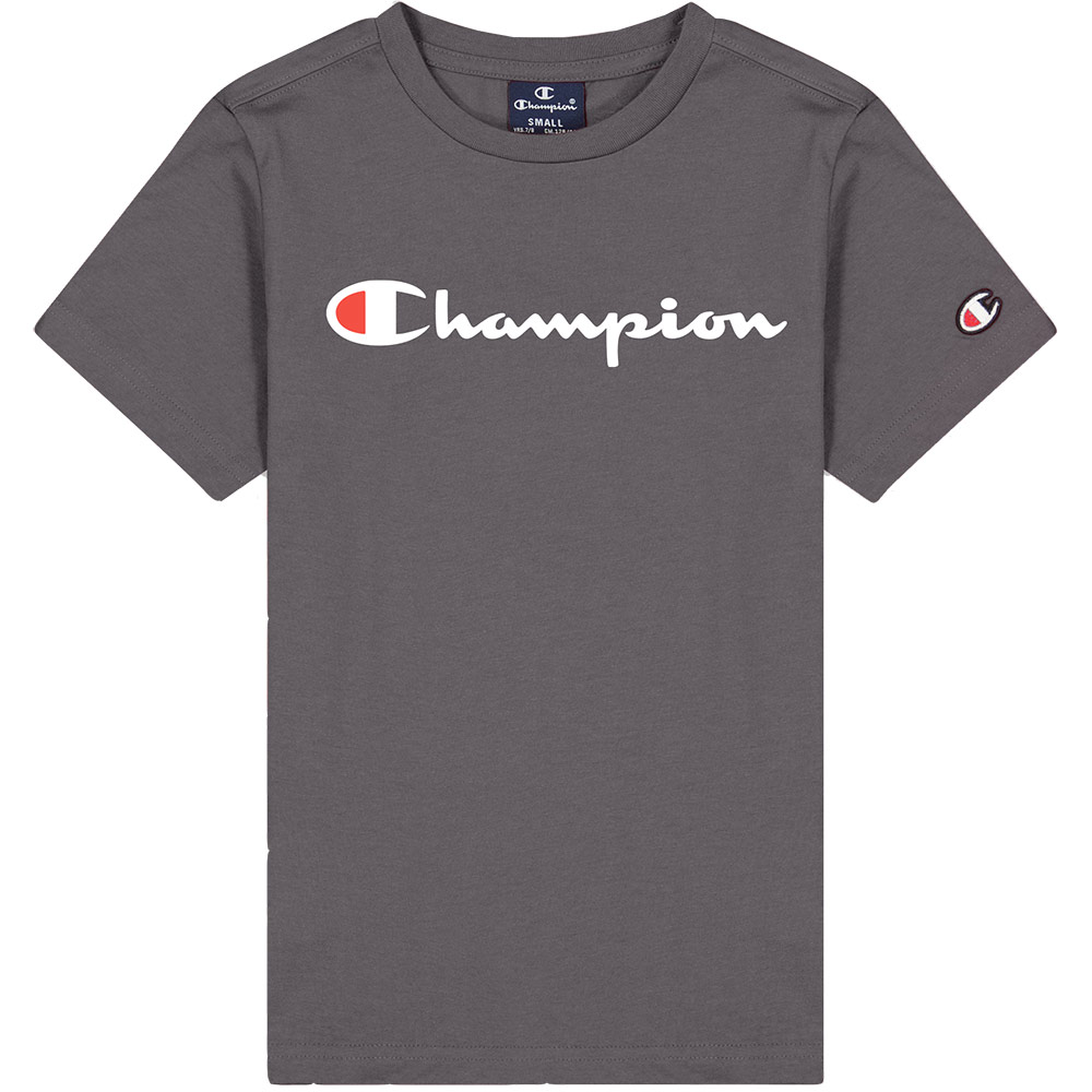 Champion - Crewneck T-Shirt Jungen blackened pearl