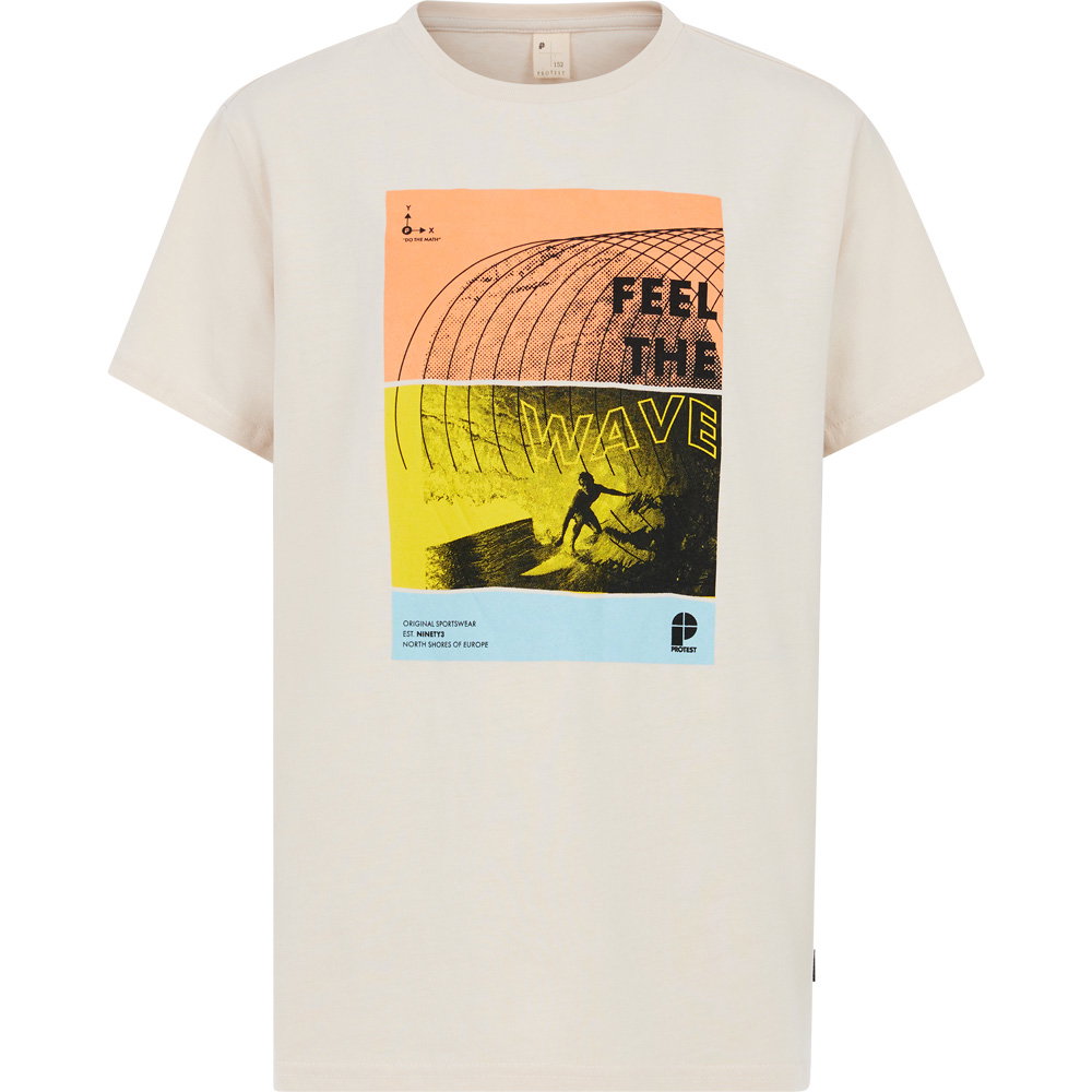 Protest - Luke Jr T-Shirt Jungen kitoffwhite