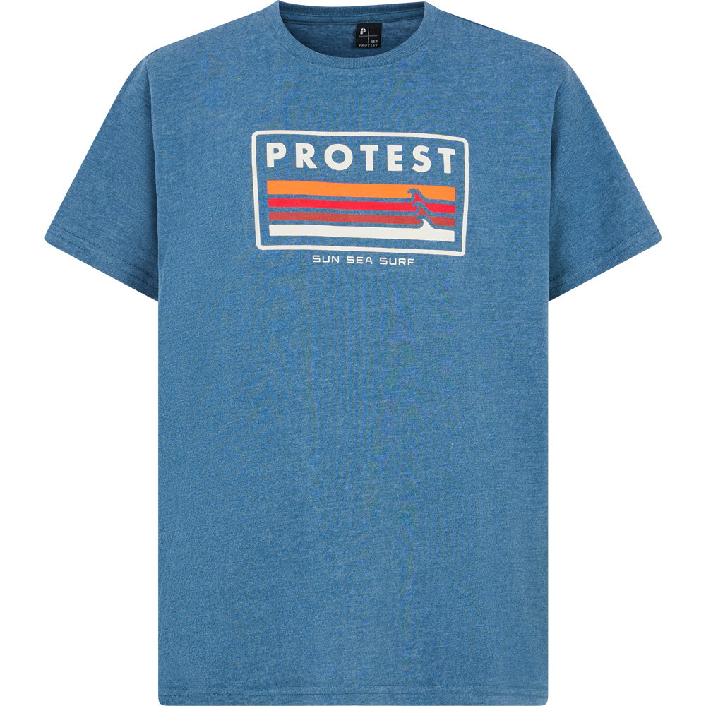 Protest - Marius Jr T-Shirt raku blue