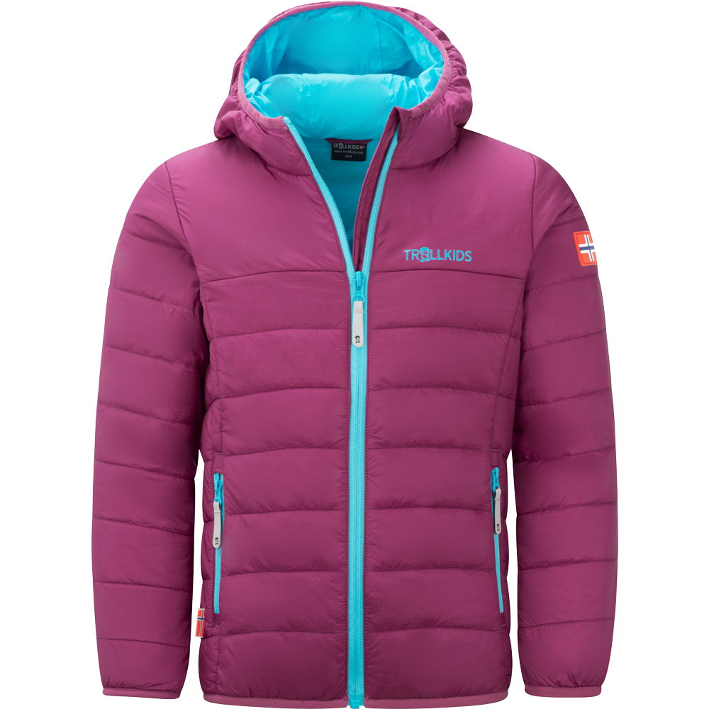 Trollkids - Eikefjord Isolationsjacke Mädchen bright berry