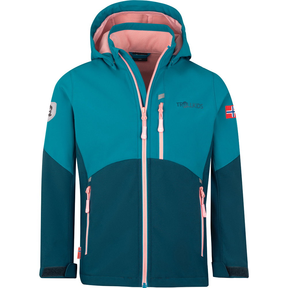 Trollkids - Balestrand Softshelljacke Mädchen harbor blue