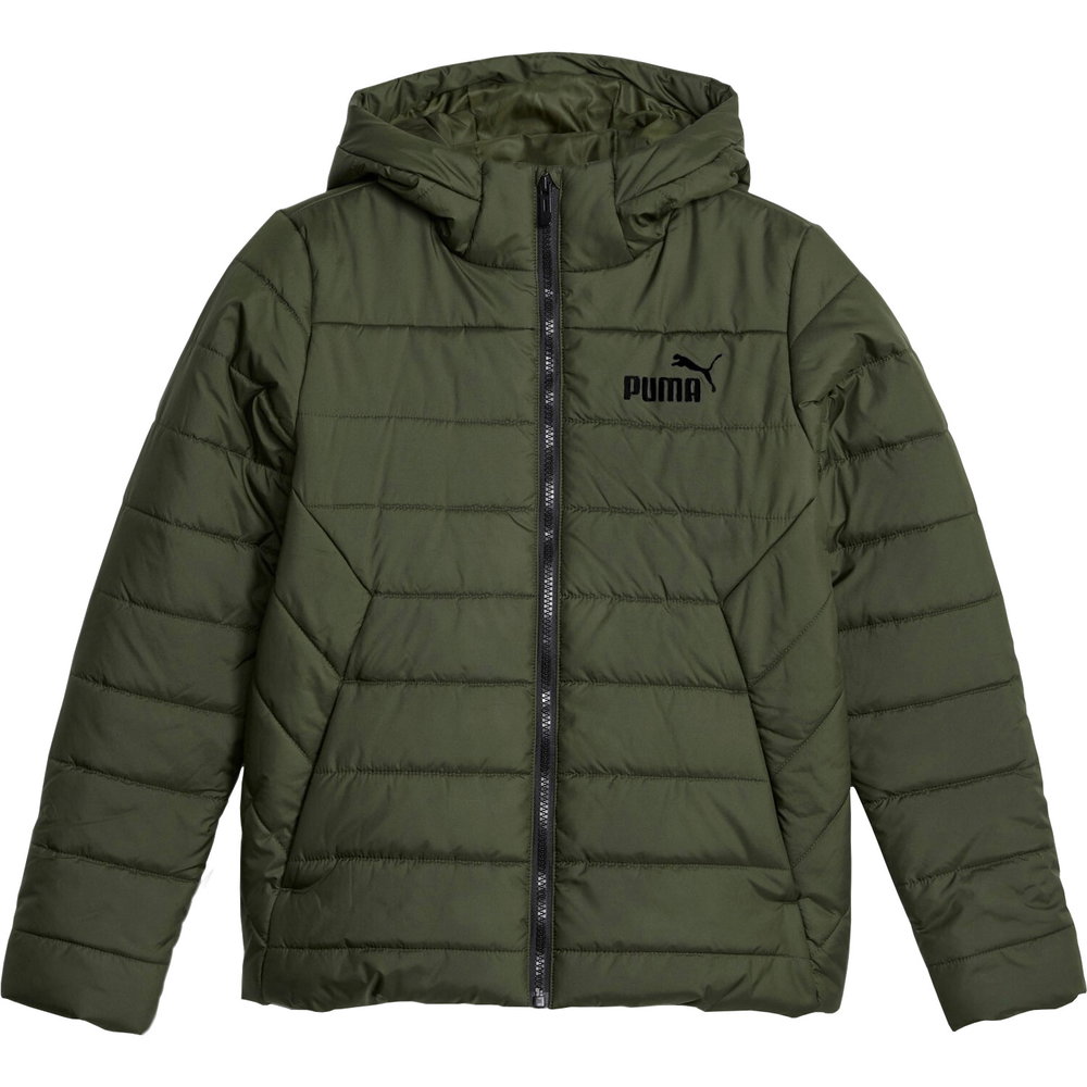 Puma - Essentials Hooded Padded Jacke Jungen myrtle