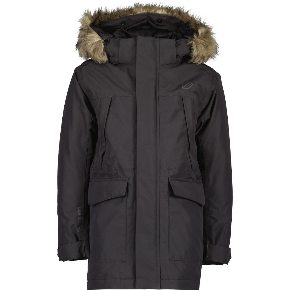 Didriksons - Oxid Parka Kinder schwarz