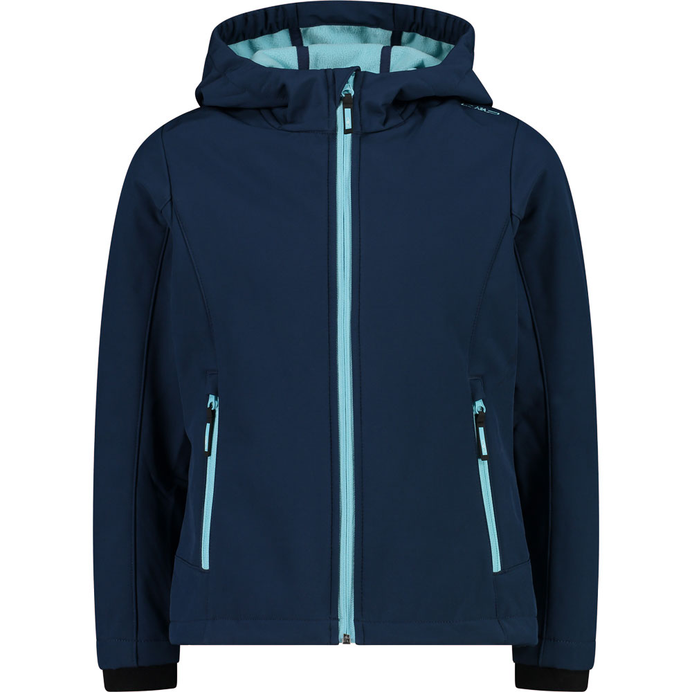 CMP - Fix Hood Softshelljacke Mädchen blau