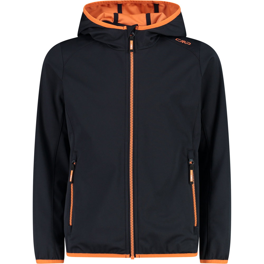 CMP - Fix Hood Softshelljacke Kinder anthrazit