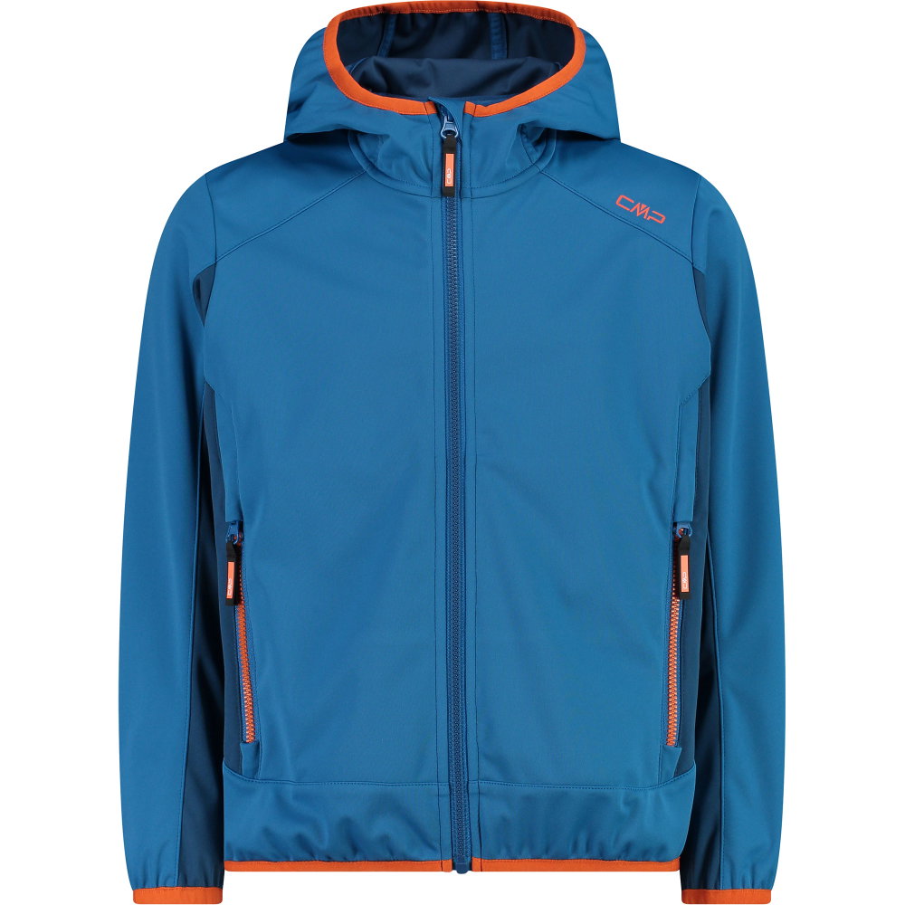 CMP - Fix Hood Softshelljacke Kinder pacific