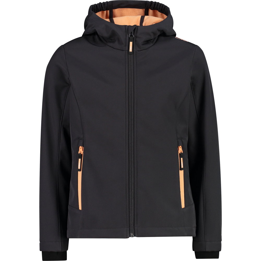 CMP - Fix Hood Softshelljacke Kinder anthrazit