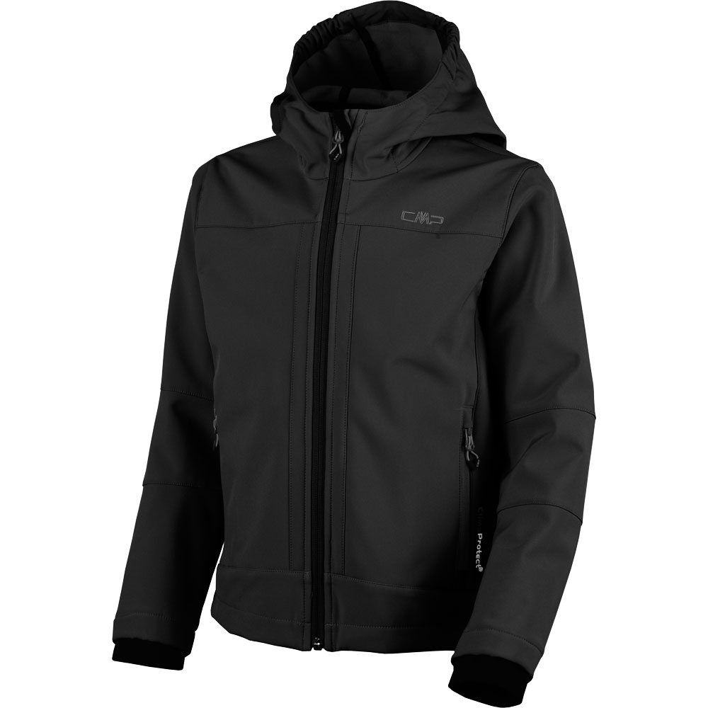 CMP - Fix Hood Softshelljacke Jungen nero