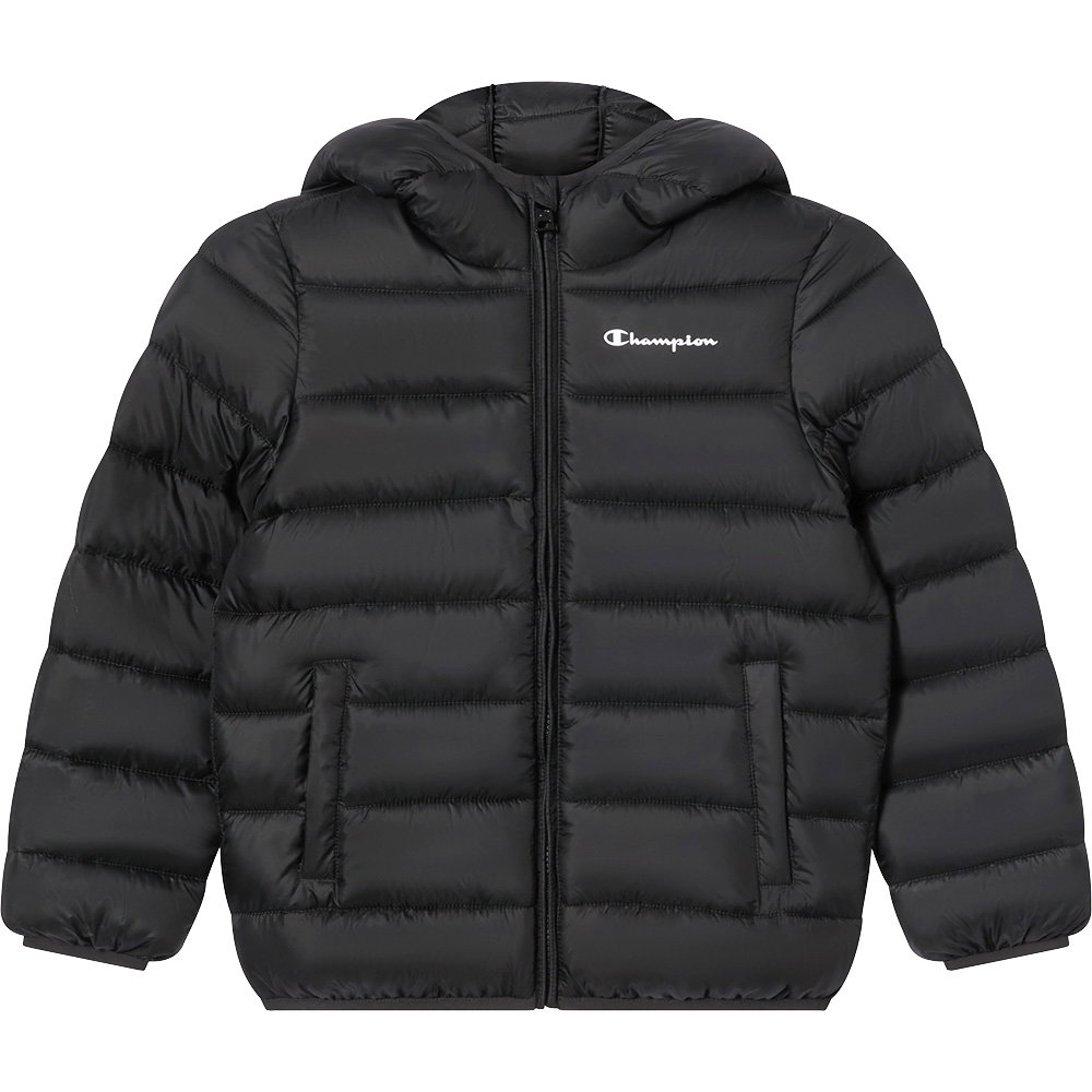Champion - Hooded Jacke Kinder schwarz