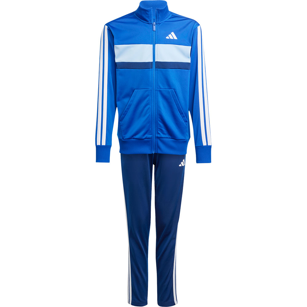 adidas - Seasonal Essentials Tiberio 3-Streifen Tricot Trainingsanzug Kinder team royal blue