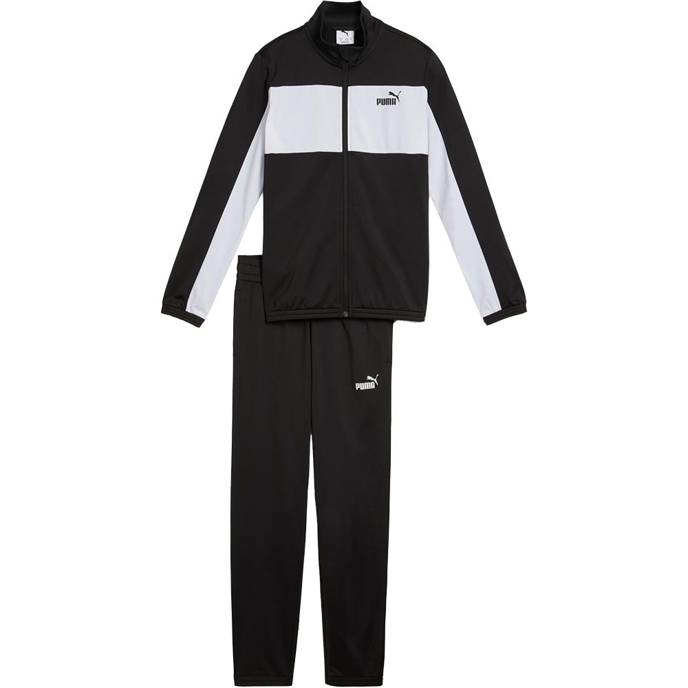 Puma - Poly Colorblock Trainingsanzug Kinder puma black