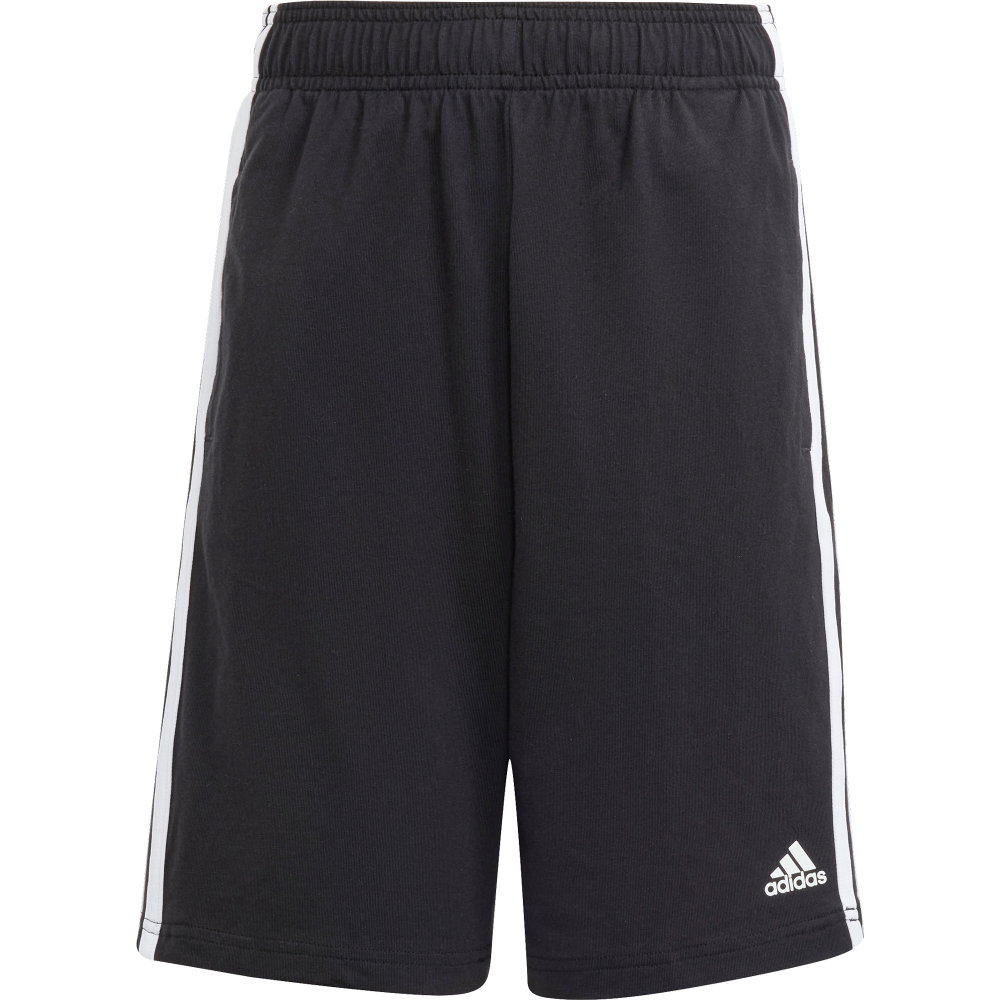 adidas - Essentials 3-Streifen Knit Shorts Kinder schwarz