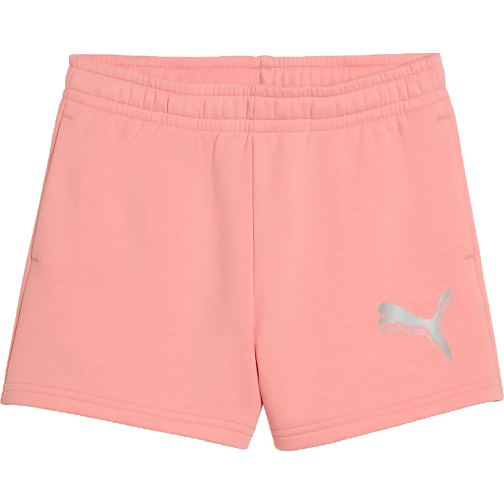 Puma - ESS Metallic Shorts Mädchen pink fruit