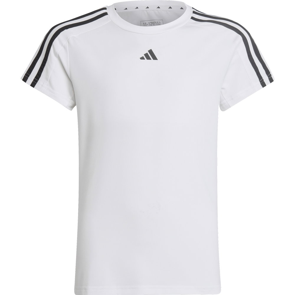 adidas - Train Essentials Aeroready 3-Streifen T-Shirt Mädchen weiß
